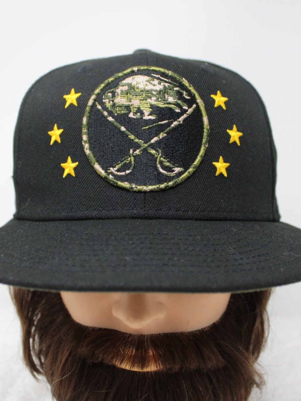 Buffalo Sabres Hat Adult Fitted 7 5/8 Black New Era 59FIFTY NHL Polyester Cap